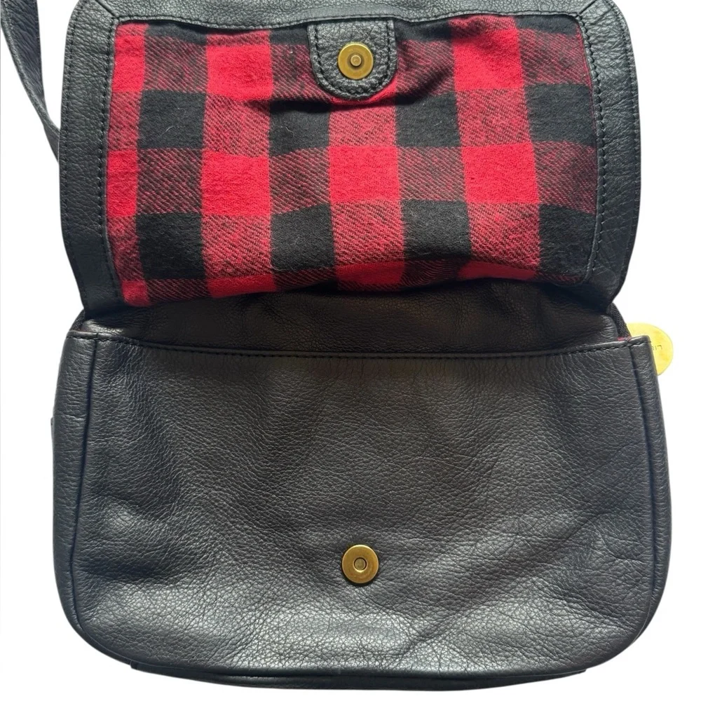 Liebeskind Berlin Mareike Black Pebbled Leather Crossbody